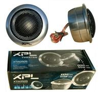 XPL XTW2505 Neutro coppia di tweeter car alluminio cruscotto 50 watt rms titanio