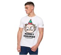 Xplicit Maglietta Natale Elfo Ubriaco Uomo (BG1911)