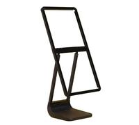XPLKQXE Espositore A Piantana Per Insegne, Con Inclinazione Regolabile E Portaposter, Modello Robusto Per Centri Commerciali, Aziende(13.8x15.7x49in/1pcs)
