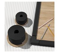 XPLKQXE Guardia Paraurti Prova, Protezione Angolare Bordi Taglienti Tavolo Scrivania Mobili Bordo, Imbottitura Sicura Adesiva Paraurti, Cuscino Schiuma Tavolino (Colore : Nero, Taglia : 2m)