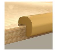 XPLKQXE Imbottitura Schiuma Bordi D'angolo Sicurezza Spigolo Vivo, Paraspigoli Paraurti Adesivo, Protezioni Angoli Protettivi Bordi del Tavolo Angoli Acuti(Colore:Woody,Taglia:2pcs)
