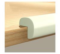 XPLKQXE Imbottitura Schiuma Bordi D'angolo Sicurezza Spigolo Vivo, Paraspigoli Paraurti Adesivo, Protezioni Angoli Protettivi Bordi del Tavolo Angoli Acuti(Colore:White-A,Taglia:2pcs)