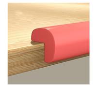 XPLKQXE Imbottitura Schiuma Bordi D'angolo Sicurezza Spigolo Vivo, Paraspigoli Paraurti Adesivo, Protezioni Angoli Protettivi Bordi del Tavolo Angoli Acuti(Colore:Red,Taglia:1pcs)