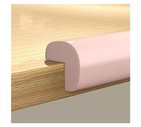 XPLKQXE Imbottitura Schiuma Bordi D'angolo Sicurezza Spigolo Vivo, Paraspigoli Paraurti Adesivo, Protezioni Angoli Protettivi Bordi del Tavolo Angoli Acuti(Colore:Rosa,Taglia:2pcs)
