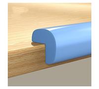 XPLKQXE Imbottitura Schiuma Bordi D'angolo Sicurezza Spigolo Vivo, Paraspigoli Paraurti Adesivo, Protezioni Angoli Protettivi Bordi del Tavolo Angoli Acuti(Colore:Blu,Taglia:5pcs)