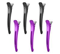 XPOOP 6 Pezzi Mollette per Capelli Pinze per Capelli, Mollette Capelli Mollette Capelli Donna Becchi d'oca per Capelli Clip Capelli per Parrucchiere Donne e Ragazze Strumento per Parrucchiere