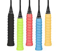 XPOOP Overgrip per Racchetta da Badminton e Tennis, Nastro Grip per Racchetta, Overgrip per Squash, Grip per Racchette, Anti-Scivolo, Perforate, Super Assorbenti