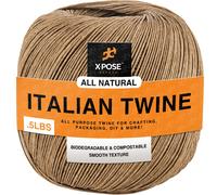 Xpose Safety Ruby Italian Spring Twine - 4 ply 1/2 Pound Italian Ball