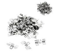 XPOtool 50 Clip per listoni da pavimento esterno 6 mm Decking 60 viti 3,5x20 mm