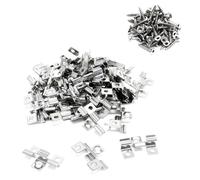 XPOtool 50 Clip per listoni da pavimento esterno 8 mm Decking 60 viti 3,5x20 mm