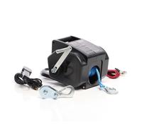 XPOtool Argano elettrico a fune 12V Verricello a motore 1570kg 350W Paranco
