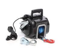 XPOtool Argano elettrico a fune 12V Verricello a motore 2267kg 450W Paranco