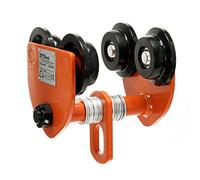 XPOtool Carrello porta paranco a spinta Max 1000 kg Regolabile 75-125mm