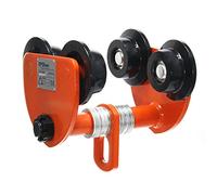 XPOtool Carrello porta paranco a spinta Max 2000kg Regolabile 100-125mm