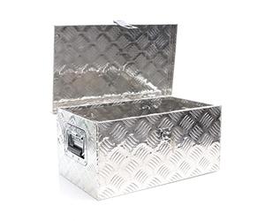 XPOtool Cassetta portattrezzi in alluminio 50,8x30,5x24cm color silver con chiave