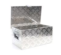 XPOtool Cassetta portattrezzi in alluminio 50,8x30,5x24cm silver con chiave