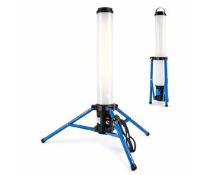 XPOtool Lampada LED da lavoro con treppiede 100W Luce a 360° 10.000 lumen Faro da cantiere