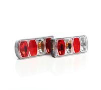 XPOtool Luci Posteriori 2 Pezzi Collegamento Luce retromarcia T.2 Luce Targa Fanali per rimorchio