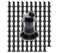 XPOtool Set 100 supporti per pavimenti galleggianti Altezza regolabile 140-210mm Max 2700 kg Piedini per decking