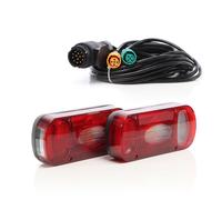XPOtool Set 2 luci posteriori RFS T1 con cavo a 13 poli da 5 m per rimorchi