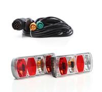 XPOtool Set 2 luci posteriori RFS T2 con cavo a 13 poli da 5 m per rimorchi