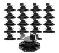 XPOtool Set 20 supporti pavimenti sopraelevati Regolabili 33-64mm Decking