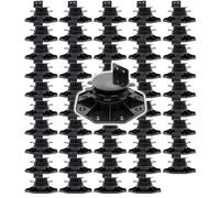 XPOtool Set 50 supporti per pavimenti galleggianti, Altezza regolabile 33-64mm Max 2700 kg, Piedini Decking