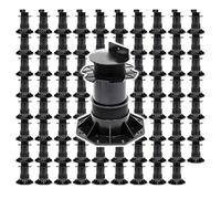 XPOtool Set 80 supporti per pavimenti galleggianti Altezza regolabile 140-210mm Max 2700 kg Piedini per decking