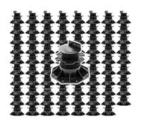 XPOtool Set 80 supporti per pavimenti galleggianti, altezza regolabile 60-128mm Max 2700 kg, Pavimenti Decking