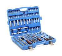 XPOtool Set di chiavi a bussola 192 pz. Cricchetti, bit, prese da 1/2″ 3/8″ 1/4″