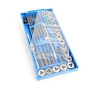 XPOtool Set maschi e filiere 40 pz. M3-M12 per filettature interne ed esterne