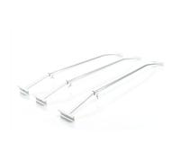XPOtool Staffe telo per rimorchi leggeri e carrelli appendice, 3 barre allungabili 100-145cm, in alluminio