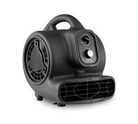 XPower Mighty Centrifugal Air Mover, Carpet Dryer, Floor Fan, Blower, Stackable, Daisy Chain, for Water Damage Restoration, Janitorial, Plumbing, Home Use (Schwarz, P-250DT 700CFM)