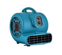 XPower Mighty Centrifugal Air Mover, Carpet Dryer, Floor Fan, Blower, Stackable, Daisy Chain, for Water Damage Restoration, Janitorial, Plumbing, Home Use (Blau, P-850T 3200CFM)