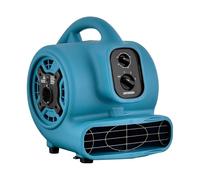 XPower Mighty Centrifugal Air Mover, Carpet Dryer, Floor Fan, Blower, Stackable, Daisy Chain, for Water Damage Restoration, Janitorial, Plumbing, Home Use (Blau, P-230AT 700CFM)