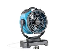 XPower Misting Fan Outdoor Cooling Oscillating Heavy Duty Powerful High Velocity Ideal for Camping, Patios Picnics & More (FM-68W)