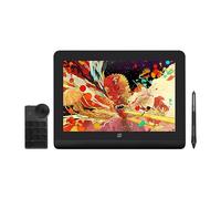 XPPen Artist Pro 14 (Gen 2) Tavoletta grafica con schermo completamente laminato da 14", Penna passiva a 16K levelli di pressione, 123% sRGB, telecomando di scelta rapida wireless, Supporto pieghevole