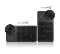 XPPen Tastiera portatile Bluetooth 5.0 con telecomando senza fili con batteria da 1000 mAh 10 tasti 1 quadrante per dipingere modellazione 3D