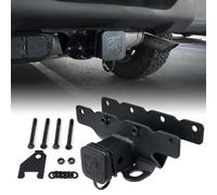 Xprite Kit ricevitore gancio da 2 pollici compatibile con Jeep Wrangler JL JLU 2018-2021 (2 porte e 4 porte illimitate), gancio di traino posteriore in stile fabbrica