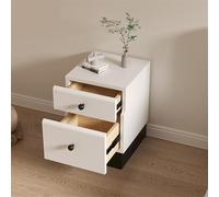 XPSHP25112 Armadietto da Tavolo Home Bedroom Guest Room Small Wooden Nightstand Narrow Side Mezzanine Cabinet Gray Libreria per tavolino per Bambini(XS)