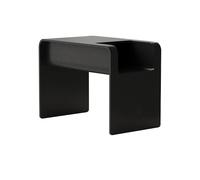 XPSHP25112 Supporto da Tavolo Tavolino Laterale, Divano, tavolino da caffè, Soggiorno, Tavolo angolare, Camera Letto, Comodino, Contenitore per l'arredamento della casa(Nero)