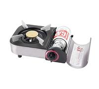 XPSSJMU Stufe A Gas Butano Portatile Gamma Da 12.000 BTU Con Custodia Per Il Trasporto Fornello Da Campeggio Stufa A Butano Portatile Accensione Elettronica Bruciatore In Ottone Esterno