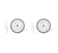 Xptieeck 2X NH36 Movimento NH36A Movimento Meccanico Automatico Sostituzione Doppio Calendario A 3 Cifre 4R36/7S36 Accessori per Orologi