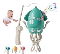 Xpwghap Magic Dancing Octopus,electric Dancing Octopus Toy,musical Dancing Robot,Flexibly Avoid Obstacles, Synchronized Sound and Light,with LED & Music,for Kids Indoor Play-Green