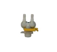 XQG80-WM10P1601W, Compatibile Con Siemens, Compatibile Con Bosch, Valvola Di Ingresso Dell'acqua A Doppia Testa For Lavatrice A Cestello 900104728