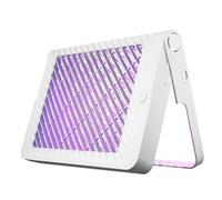 XQN-828 Lampada antizanzare a scossa elettrica ricaricabile (bianca)