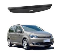 XQNNNBBB Copertura Bagagliaio Retrattile Auto per VW Touran 2006 2007 2008 2009 2010 2011 2012 2013-2016, Posteriore Tronco Privacy Cappelliera Cargo Cover Interni Styling Accessori