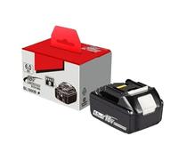 Xqscvqwfa Batteria compatibile con utensili elettrici Makita BL1830, BL1830B, BL1840, BL1840B, BL1850, BL1860B, 18 V, 6,0 Ah (1 pezzo)