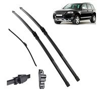 XQSSB per VW per Touareg 2003-2006 Tergicristallo LHD Anteriore E Posteriore Spazzole Tergicristallo Set Parabrezza Parabrezza Lunotto Anteriore 26 "+ 26" + 14" Tergicristallo