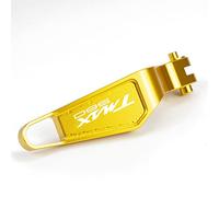 XQSSB TMAX560 T-MAX 560 Tech MAX 2019 2020 2021 2022 Accessori Moto In Alluminio Leva Del Freno a Mano Di Stazionamento Per Yamaha TMAX 560 Parti Decorare (Color: Gold)